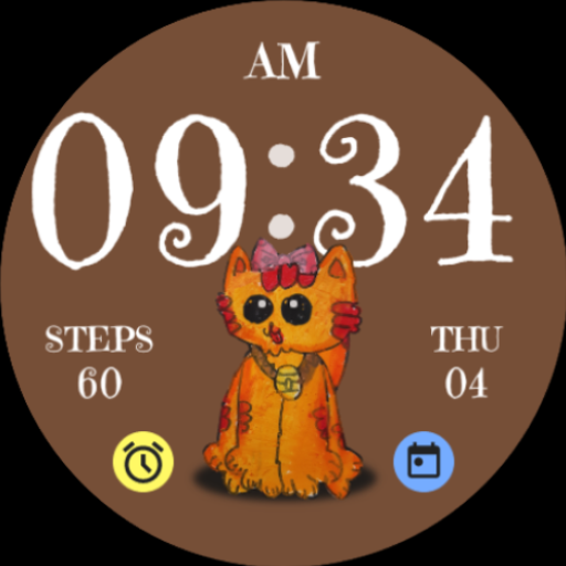 Cat Kids Watch Face logo