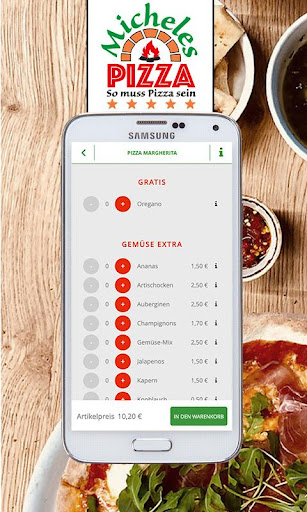 Micheles Pizza Screen 2