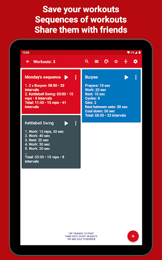 Tabata Timer: Interval Timer Workout Timer HIIT 5.2.1 APK screenshots 7