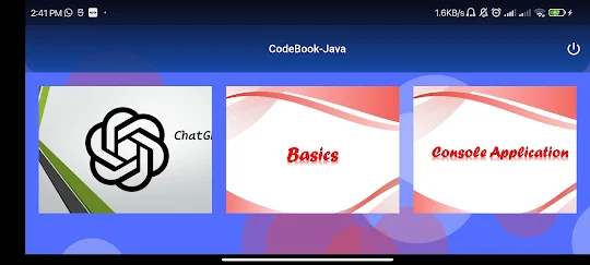 Codebook Java