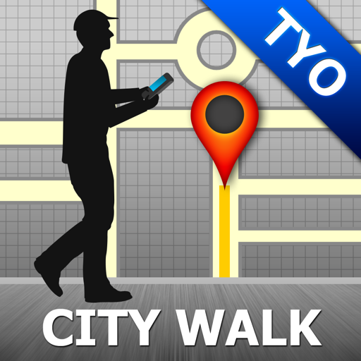 Tokyo Map and Walks 51 Icon