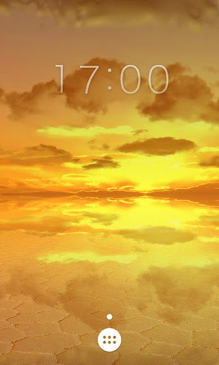 天空の塩湖ライブ壁紙 Screen 2