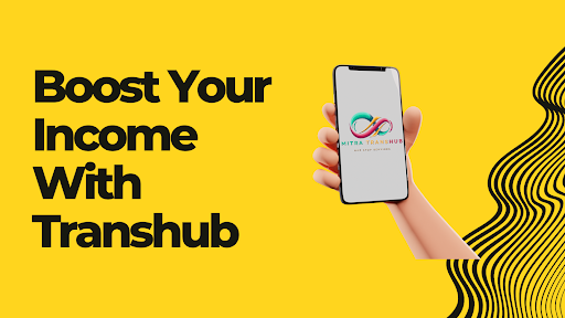Android application Transhub Mitra screenshort