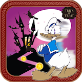 donald scary duck : mysterious halloween game icon