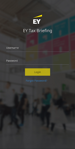 Android application EY Tax Briefing screenshort