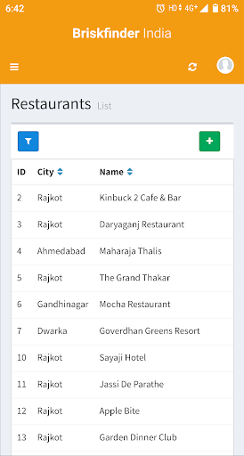 Briskfinder Merchant