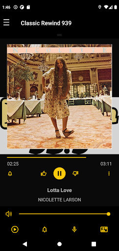 Android application Classic Rewind 93.9FM screenshort
