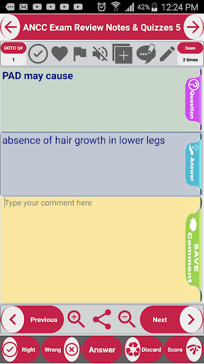 ANCC Exam Prep & Test Bank App Screen 2