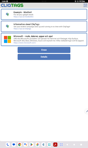 CliqTags Nearby Screen 3