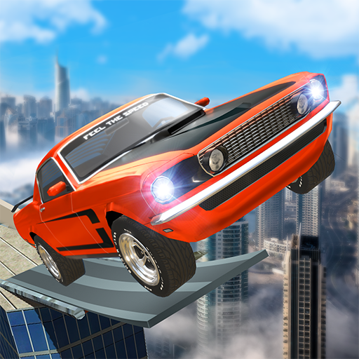 Roof Jumping Car Parking Games logo