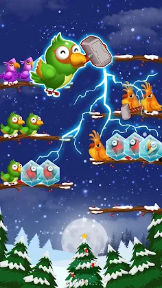Bird Sort: Relaxing Puzzle - Screenshot 1