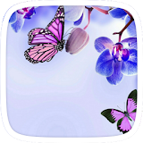 Purple Butterfly Theme icon