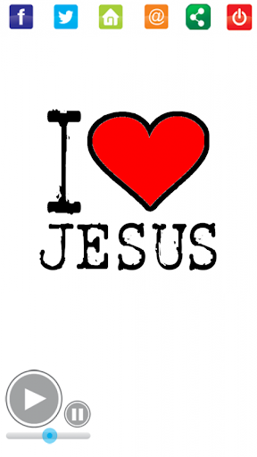 Android application Rádio Eu Amo Jesus screenshort