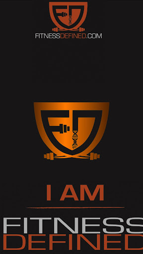 Android application Fitness Defined screenshort