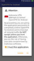 screenshot of Indonesia VPN - for OpenVPN