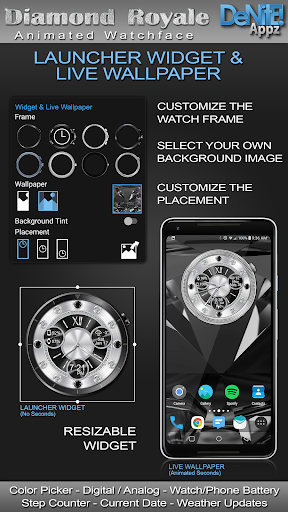 Diamond Royale HD Watch Face Screen 3