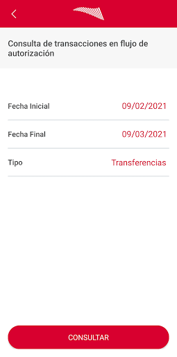 VALO – Banca Móvil Screen 2