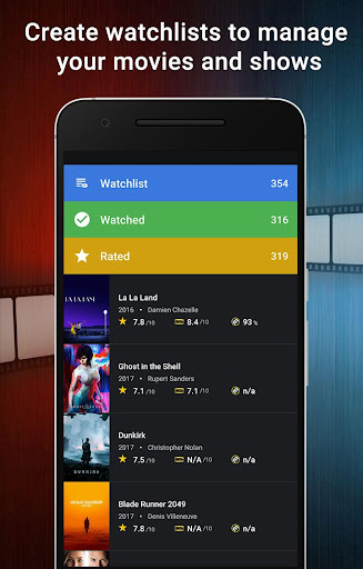 CineTrak: Movie and TV Tracker Screen 2