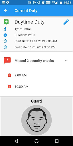 Android application Mobiliis Client App screenshort