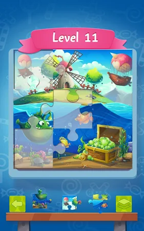 Game screenshot puzzle for kids with dinosaurs apk download