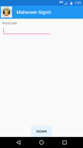 Mahaveer Bank Belagavi Mobile Screen 2