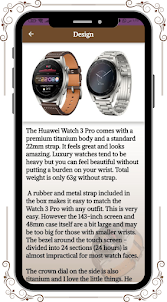 Huawei watch 3 pro Guide