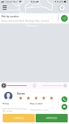 Android application JTB-Driver screenshort