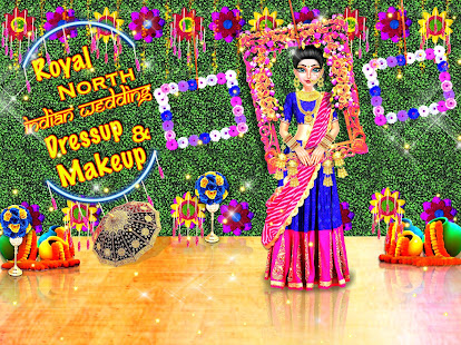 Royal North Indian Wedding Girl Dressup and Makeup  APK screenshots 6