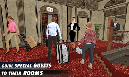 Hotel Manager Simulator 3D apkmartins screenshots 1