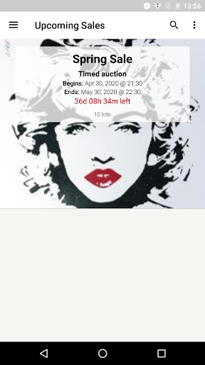 Hamilton-Selway Auction