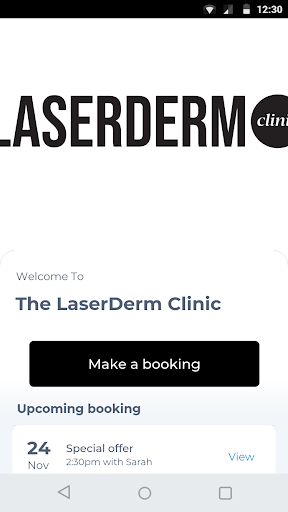 Android application The LaserDerm Clinic screenshort