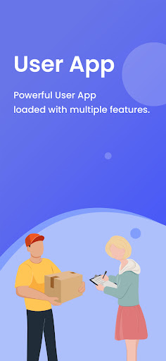 Android application ProRideParcelX User screenshort
