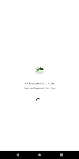 Android application Batu Alam - CV. Istiqomah screenshort