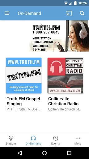 Truth.FM Screen 2