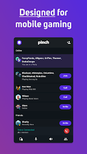 Pinch – Voice Chat for Gamers, Friends  Teammates Apk 1