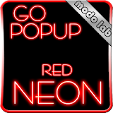 Red Neon GO Popup theme icon