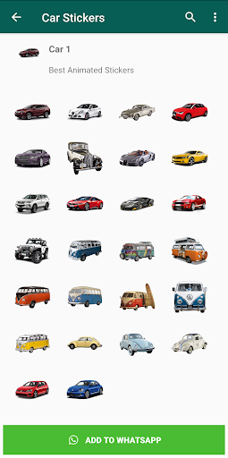 Car Stickers for WhatsApp Screen 3