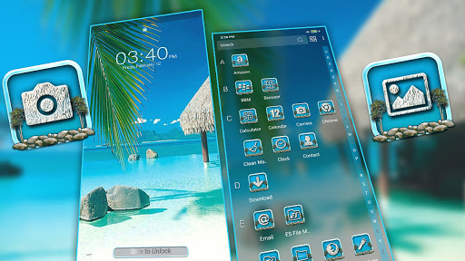 Summer Beach Theme Screen 3