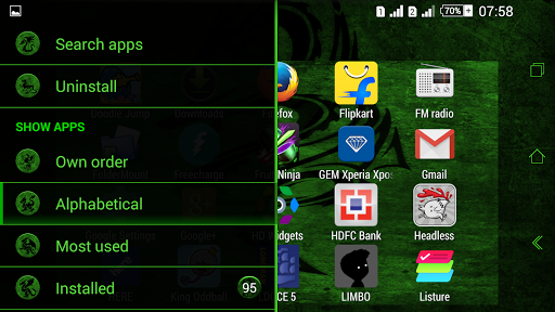 Kit Kat Dragon Green Theme