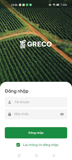 Android application GRECO screenshort