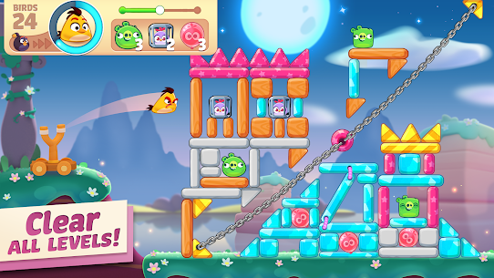 تحميل لعبة Angry Birds Journey مهكرة اموال لا نهاية 3