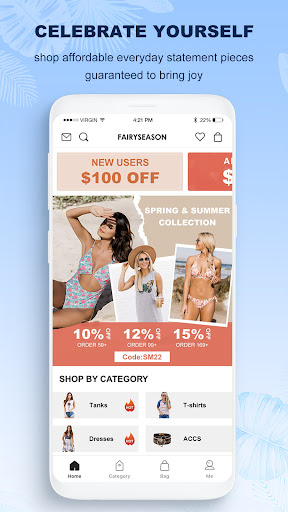 Fairyseason-Fashion Shopping Screen 2