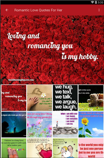 LOVE QUOTES FOR HER Screen 2