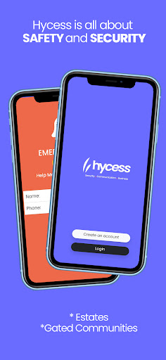 Android application Hycess screenshort