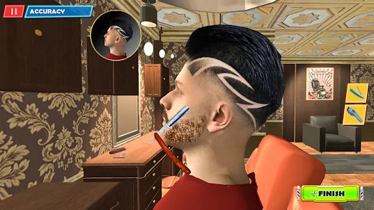 Hair Chop 3d: Barber Shop Game 