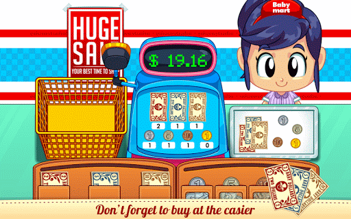 Screenshot of Marbel Shopping Time
