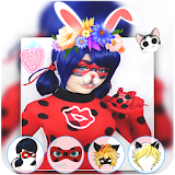 Ladybug Stickers & Snap Selfie icon