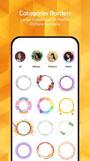 Profile Picture Frame Maker Screen 2