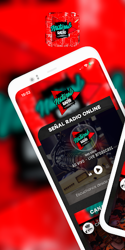 Android application Natural Radio screenshort