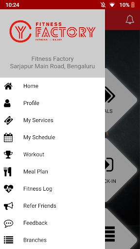 FITNESS FACTORY Screen 3